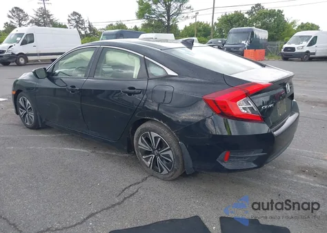 2018 Honda Civic Ex-T from USA, damaged, VIN JHMFC1F30JX005442